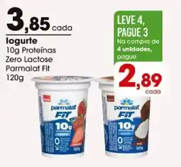 Zaffari logurte parmalat fit oferta
