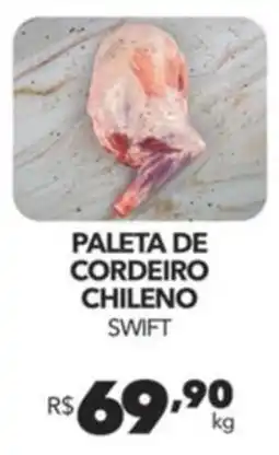 Swift Paleta de cordeiro chileno swift oferta