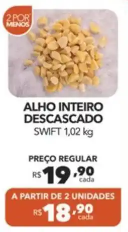 Swift Alho inteiro descascado oferta