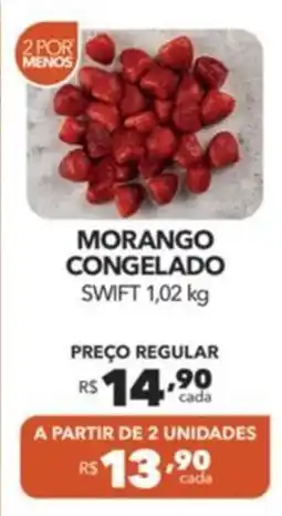 Swift Morango congelado oferta
