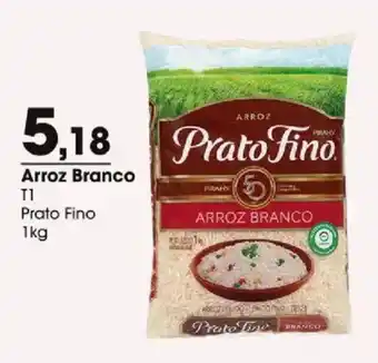 Arroz branco t1 prato fino