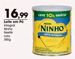 Zaffari Leite em pó integral ninho oferta