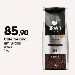 Zaffari Café Torrado em Grãos Bravo oferta