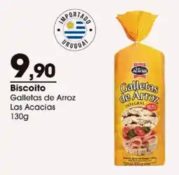 Zaffari Biscoito Galletas de Arroz Las Acacias oferta