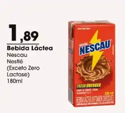 Zaffari Bebida Láctea Nescau Nestlé oferta