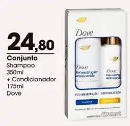 Zaffari Conjunto Shampoo + Condicionador Dove oferta