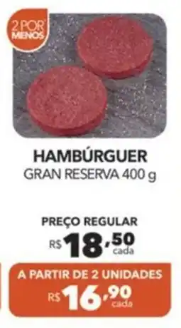 Swift Hambúrguer gran reserva oferta