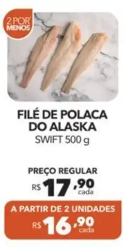 Swift Filé de polaca do alaska oferta