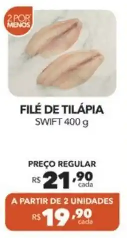Swift Filé de tilápia swift oferta