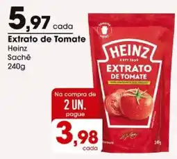 Zaffari extrato de tomate heinz oferta