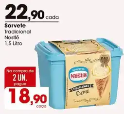 Zaffari Sorvete Tradicional Nestlé oferta