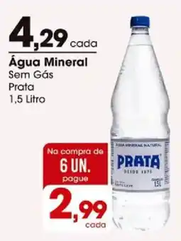 Zaffari Água Mineral Sem Gás Prata oferta