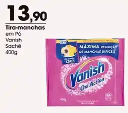 Zaffari Tira-manchas em pó vanish sachê oferta