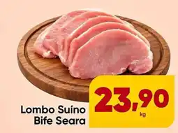 Lopes Supermercados Lombo Suíno Bife Seara oferta