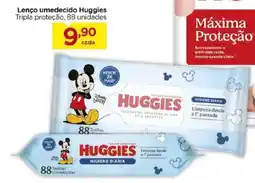 Carrefour Lenço umedecido Huggies Tripla proteção oferta