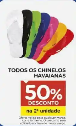 Carrefour Todos os chinelos havaianas oferta