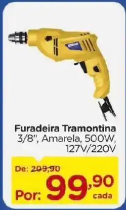 Carrefour Furadeira Tramontina oferta