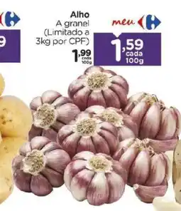 Carrefour Alho A granel oferta