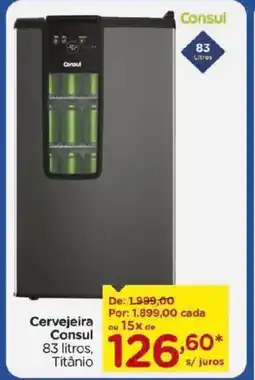 Carrefour Cervejeira Consul oferta