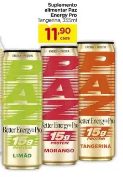 Carrefour Suplemento alimentar Paz Energy Pro Tangerina oferta
