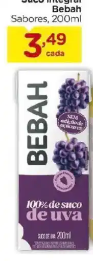 Carrefour Suco integral Bebah Sabores oferta