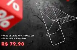 Ferreira Costa Varal de chão aço oferta
