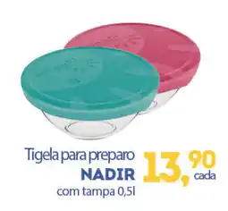 Cometa Supermercados Tigela para preparo nadir com tampa oferta