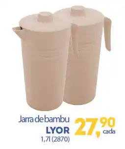 Cometa Supermercados Jarra de bambu oferta