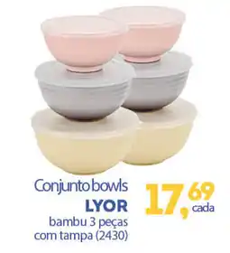Cometa Supermercados Conjunto bowls lyor oferta