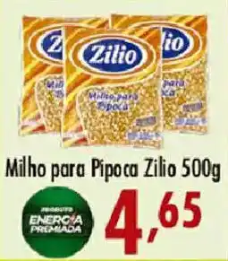 Confiança Supermercados Milho para Pipoca Zilio oferta