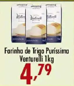Confiança Supermercados Farinha de Trigo Puríssima Venturelli oferta