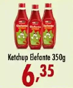 Confiança Supermercados Ketchup elefante oferta