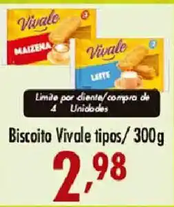 Confiança Supermercados Biscoito vivale tipos oferta