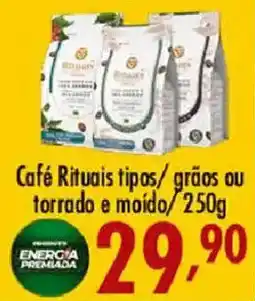 Confiança Supermercados Café rituais tipos/ grãos ou torrado e moido oferta