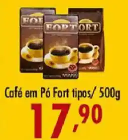 Confiança Supermercados Café em Pó Fort tipos oferta