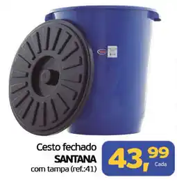 Cometa Supermercados Cesto fechado santana com tampa oferta