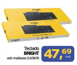 Cometa Supermercados Teclado bright usb multiuso oferta