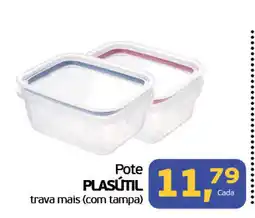 Cometa Supermercados Pote plasútil trava mais (com tampa) oferta