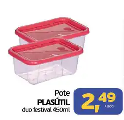 Cometa Supermercados Pote plasútil duo festival oferta