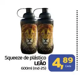 Cometa Supermercados Squeeze de plástico leão oferta