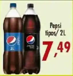 Confiança Supermercados Pepsi tipos oferta