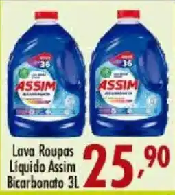 Confiança Supermercados Lava Roupas Líquido Assim Bicarbonato oferta