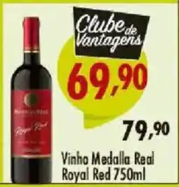 Confiança Supermercados Vinho medalla real royal red oferta