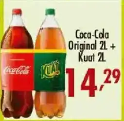 Confiança Supermercados Coca-Cola Original 2l + Kuat 2l oferta