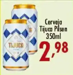 Confiança Supermercados Cerveja Tijua Pilsen oferta