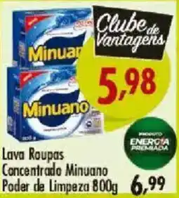Confiança Supermercados Lava Roupas Concentrado Minuano oferta
