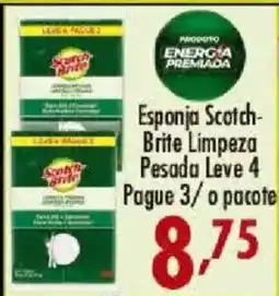 Confiança Supermercados Esponja scotch-brite limpeza oferta