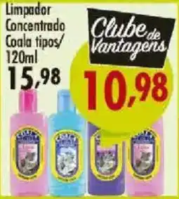 Confiança Supermercados Limpador Concentrado Coala tipos oferta