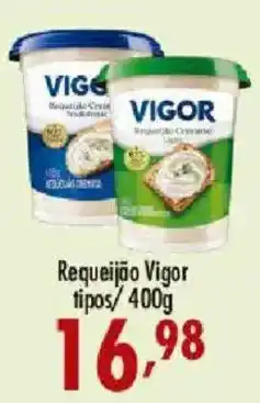 Confiança Supermercados Requeijão vigor tipos oferta