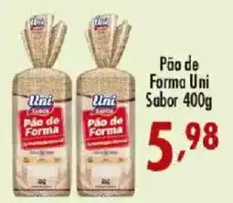 Confiança Supermercados Pão de Forma Uni oferta